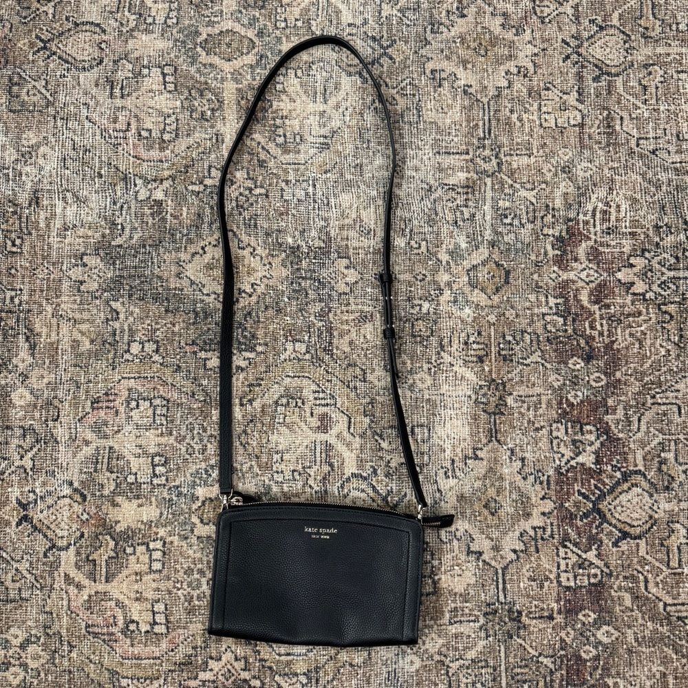 Kate Spade ♠️ Black Crossbody Bag Purse